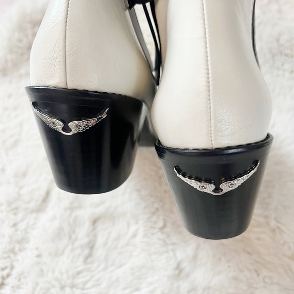 Zadig Tyler Ankle Boots New Sz 10 - Picture 4 of 5